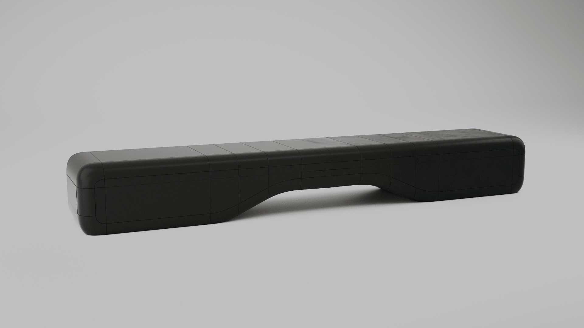 Bench 3D Modeling and Visualization