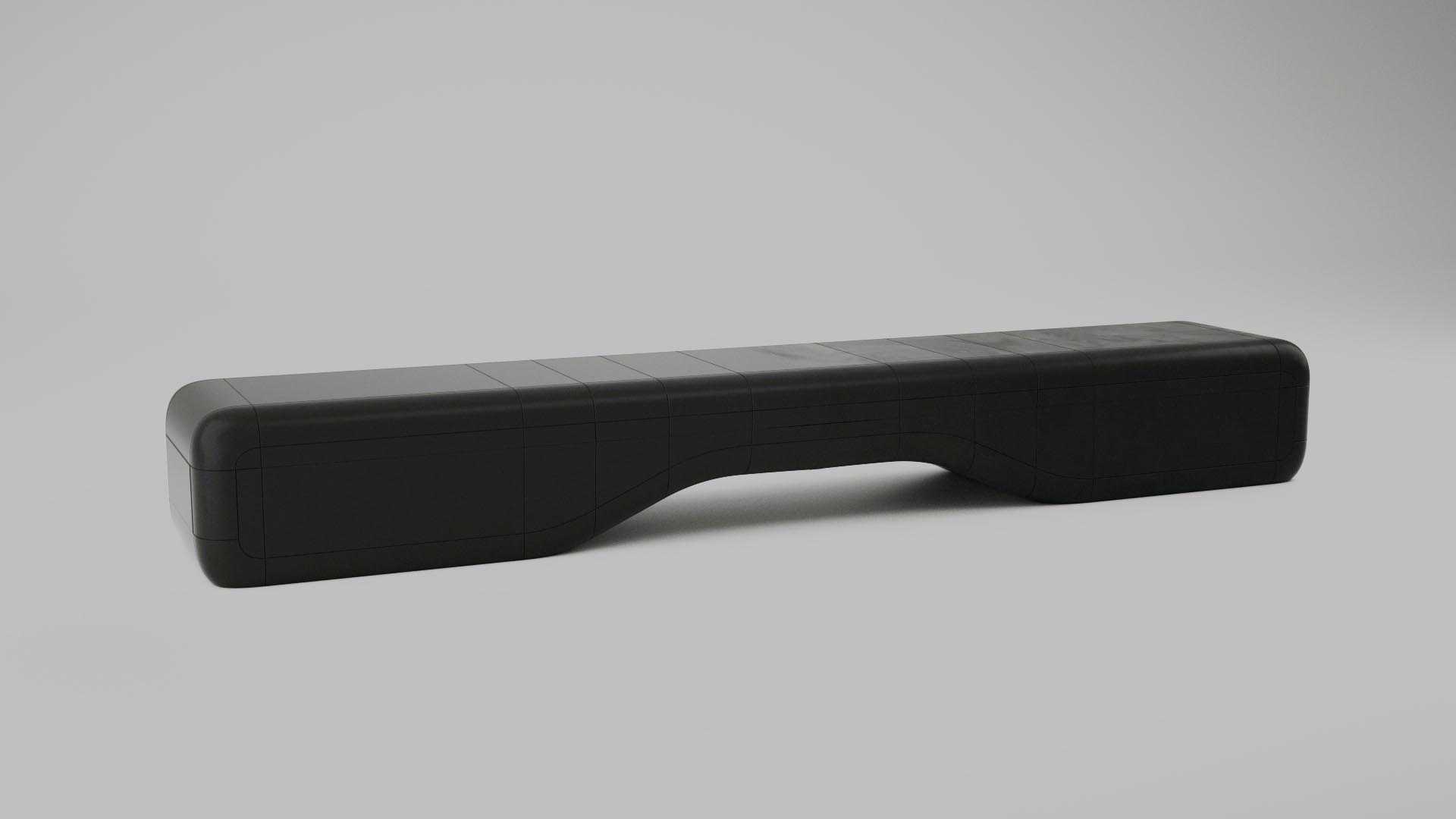 Bench 3D Modeling and Visualization