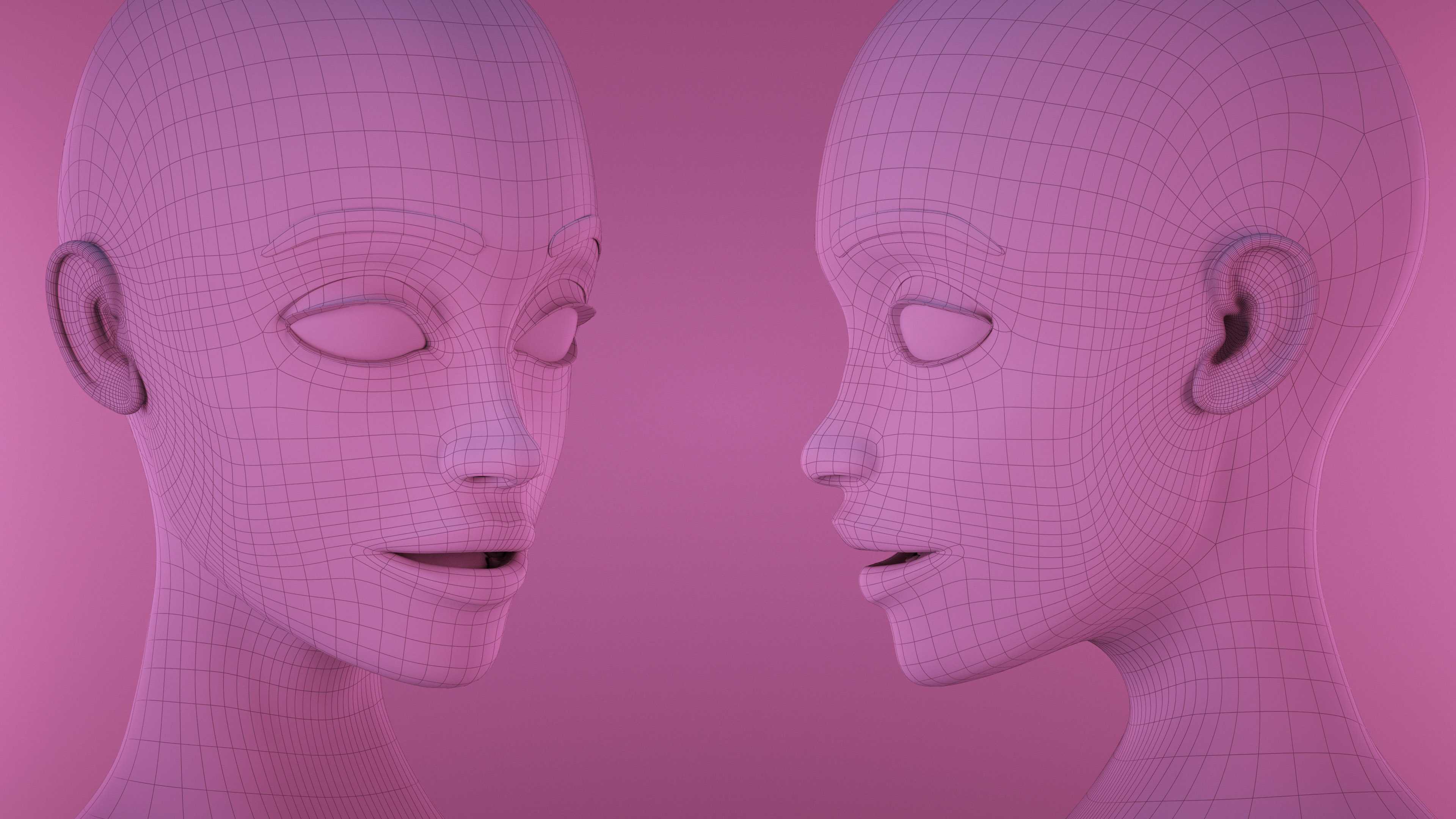 Head 3D Modeling and Animation